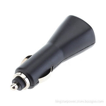 Universal USB Car Charger Adapter, rocket shape, LED indicator, 5V 1A